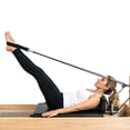 thumbnail image 3 of Fitness Double Loop Wrist Straps for Reformer Machine Yoga Home Gym Stretching Strength Training Workout Accessories with Adjustable Non- Padding, 3 of 3