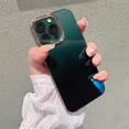 thumbnail image 5 of Compatible with iPhone 12/12 Pro Case for Women Girls,Luxury Shiny Fashion Gradient Glitter Bling Cute Clear Acrylic Plate Shockproof Case for iPhone 12/12 Pro(Gradient Green), 5 of 15