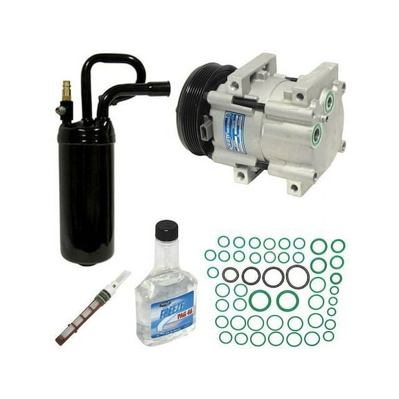 A/C Compressor Kit - Compatible with 1998 - 2011 Ford Ranger 1999 2000 2001 2002 2003 2004 2005 2006 2007 2008 2009 2010