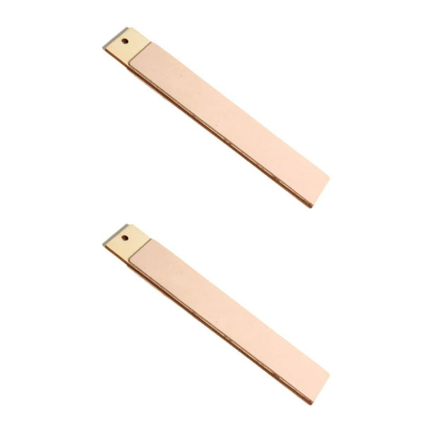 Cuchillo de afeitar de 2 caras para tallado de madera, pulidor de carpintería, 2 uds.