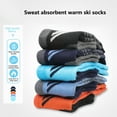 thumbnail image 5 of Ski Snowboard Socks Thermal Merino Wool —Outdoor Activity Skiing Men's and Women's Socks, 5 of 8