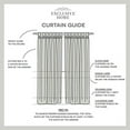 thumbnail image 7 of Exclusive Home Loha Tuxedo Tab Top Curtain Panel Pair, 54"x84", Natural, 7 of 7