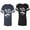 Men Navy / Women Black, variant on Love Her Him To Death Matching Couple Cotton Jerseys (Men Navy / Women Black) (Men S / Women S)