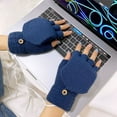 thumbnail image 5 of Utoimkio Unisex USB Heated Gloves Winter Full & Half Fingers Warmer Laptop Gloves Mittens for Women Men Girls Boys, 5 of 8