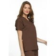thumbnail image 5 of Cherokee V-Neck Scrub Top for Women with 3 Pockets & Dolman Sleeve - 4700, 5 of 6