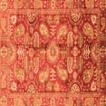 thumbnail image 1 of Ahgly Company Indoor Square Oriental Orange Traditional Area Rugs, 3' Square, 1 of 4