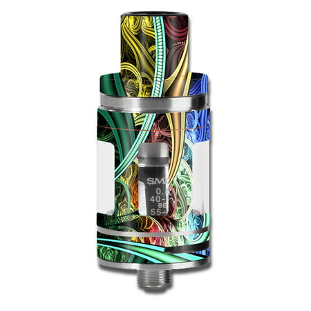 Skins Decals For Smok Micro Tfv8 Baby Beast Vape Mod / Bio Mechanical Metal Color (Best Authentic Mechanical Mod)