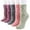 Dark colors 2, variant on Women's 5 Pairs Thick Wool Blend Socks Boot Socks Size 8-11