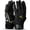 Black, variant on lupine R2 Padded Football Gloves – Ultra Sticky Grip, Air Mesh Back, Machine Washable, Receiver & Lineman Gloves