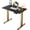 Black + Gold Frame, variant on Adjustable Height 32" Small Electric Standing Desk, Sit Stand Up Desk for Home Office & Computer Workstation, 4 Memory Height Settings