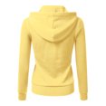 thumbnail image 4 of Doublju Women's Lightweight Pocket Zip-Up Hoodie Jacket for Women with Plus Size, 4 of 4
