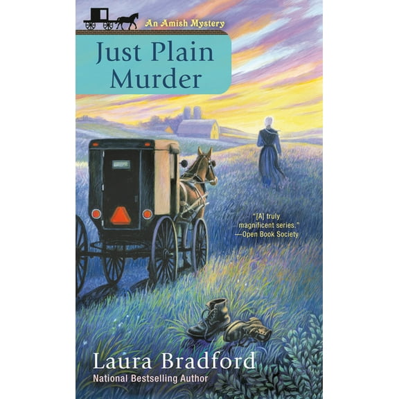 Amish Mystery Just Plain Murder, Book 6, (Paperback)
