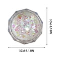thumbnail image 2 of Luminous Dazzling Nail Art Powder with Shimmering Iridescent Glitter Mix, 2 of 6