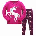thumbnail image 1 of Conjunto de ropa para bebé y niña, pijamas para niños, para Feliz Navidad ropa de dormir, ropa para el hogar de manga larga, 2021, 1 of 4