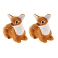 thumbnail image 1 of Ajuste del juguete del estado de estatuil de de Navidad 2PC pa decoración del Soledad Animal de ciervo artificial, 1 of 10
