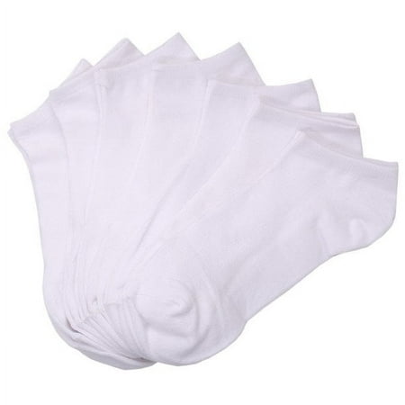 

105 Pairs Wholesale Lot Everlast Socks Women s No Show Athletic Sock Size 9-11 (White 21 Pair)