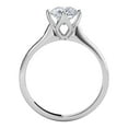 thumbnail image 2 of AoneJewelry 14K Gold (Rose, White, Yellow) Cathederal Style Engagement Ring with 0.75 Cttw Round Shape Natural White Diamonds Sold, 2 of 5