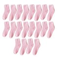 thumbnail image 1 of kurtrusly 1/2/3/5 10x Warmth With Extra Thick Elasticity Soft Texture Socks For All Feet Shapes Exquisite Craft Wear-resistant Durable Pink 1 Pc, 1 of 6