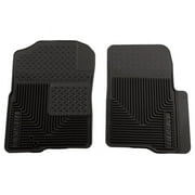 Husky Liners by RealTruck Heavy Duty Floor Mats | Fits 2003-2014 Ford Expedition/Lincoln Navigator, 2004-2010 Ford F-150, 2006-2008 Lincoln Mark LT , | Front Row, 2-pc Black-51231