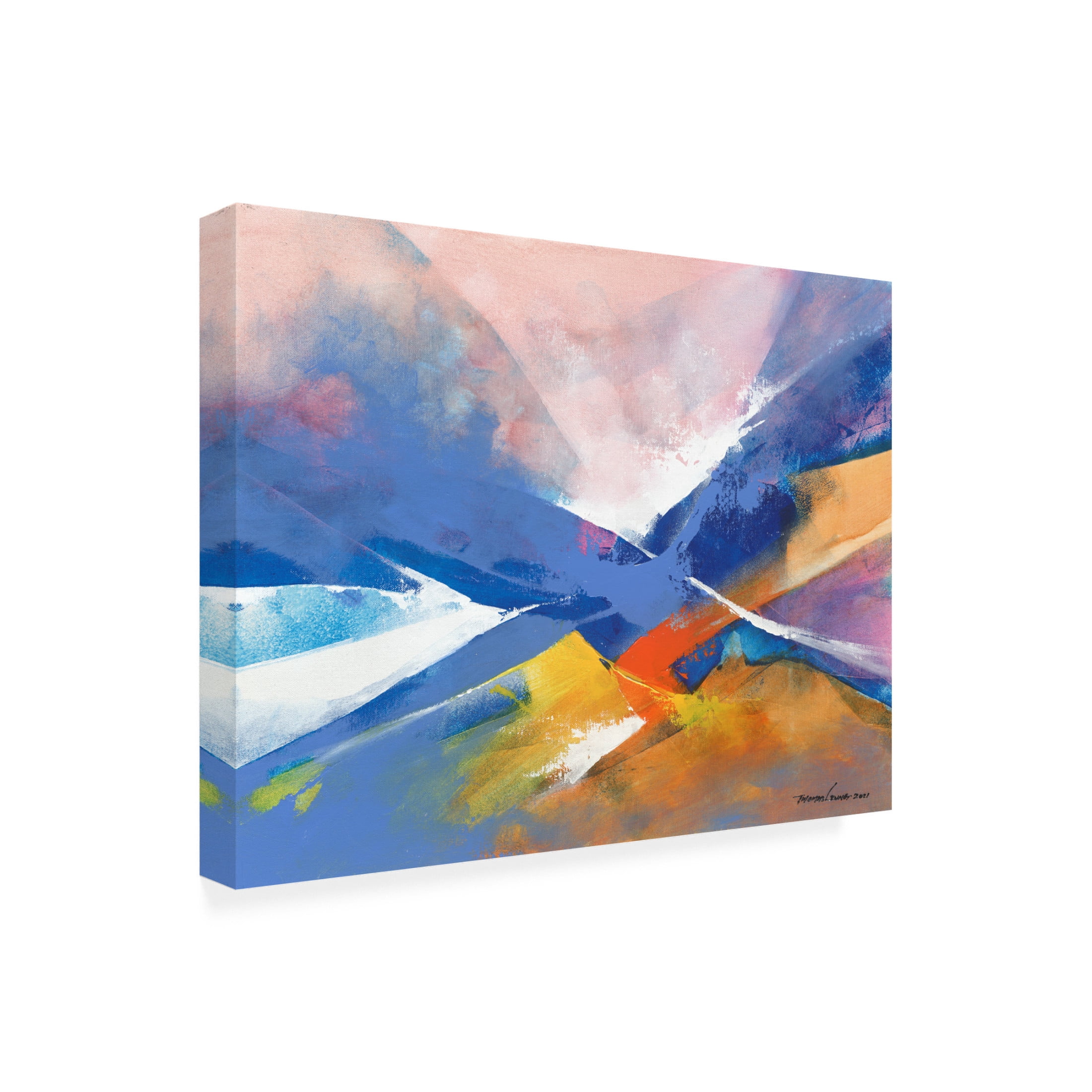 Canvas Wall Art - Thomas Leung 'Temptation' Wall Art for Living Room, Bedroom, or Office Décor by Trademark Fine Art - 19 x 14 Inches