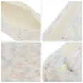 thumbnail image 3 of Unique Bargains 1 Pc Plush Style Drawstring Makeup Bag for Vacation White Wool, 3 of 6