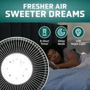 GermGuardian 1095 Sq. ft. Air Purifier with HEPA Pure Filter and UV-C Light, White, AC151