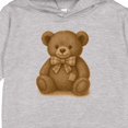 thumbnail image 3 of Inktastic Vintage Teddy Bear with Patch Toddler Hoodie, 3 of 4