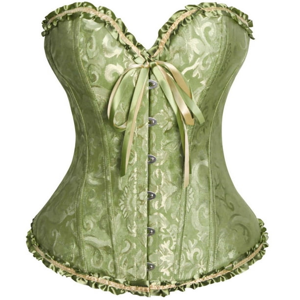 Vestido de novia con corsé de corte para mujer, faja moldeadora, blusa de poliéster para mujer