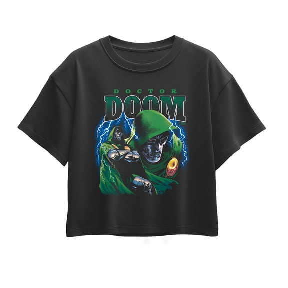 Fantastic Four - Doom Bootleg - Youth Girls Boxy T-Shirt