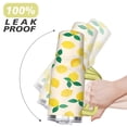 thumbnail image 6 of 40 oz Tumbler Lemon with Handle Vacuum Insulated Water Bottle Leak Resistant Travel Cups Car Cup Holder Friendly for Travel Commuting, 6 of 7