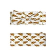 thumbnail image 4 of Balery Pizza Pattern Baby Headbands Hairbands Hair Bow Elastics for Baby Girls Newborn Infant Toddlers Kids, 4 of 4