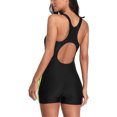 thumbnail image 5 of Alove Womens Boyleg Racerback Swimsuits Sport Swimwear One Piece Professional Athletic Bathing Suit, 5 of 5