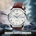thumbnail image 1 of Reloj de negocios para hombre, correa de cuero, reloj de pulsera Vintage, informal, resistente al agua para amantes JShteea El nuevo, 1 of 9