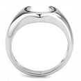 thumbnail image 3 of Luxe Jewelry Designs Stainless Steel Horseshoe Shaped Men's Ring - Size 12 (Pack of 2), 3 of 4