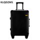 thumbnail image 3 of KLQDZMS 20 "22" 24 "26 pulgadas bolsa de viaje ABS + caja de embarque de PC marco de aluminio cubierta de carrito caja de cifrado de negocios maleta de cabina, 3 of 4
