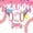 Blue Pink C, variant on Meiyoeat Ice Cream Baseball Letter R Bedding Comforter Set 7 Pieces for Girls Juniors, Fun Initial Full Bedding Set, Pink White Red,Pink Reversible