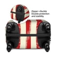 thumbnail image 2 of Susaid America Flags2 Print Elastic Washable Suitcase Cover with Hidden Zipper, Fits 18-32 Inch Luggage for Protection During Travel-Small, 2 of 7