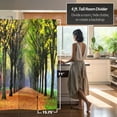 thumbnail image 5 of Oriental Furniture 6 ft. Tall Autumn Footpath Canvas Room Divider - 3 Panel, 5 of 6