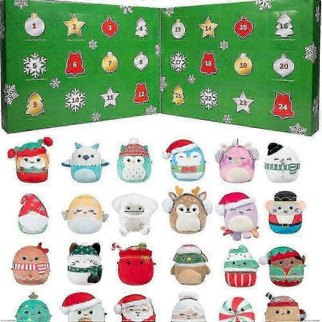 24 Micromallows Holiday Advent Calendar, 2025 Squishmallows Advent Calendar