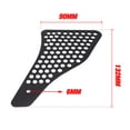 thumbnail image 3 of 2 uds protector de radiador rejilla protectora de rejilla de admisión de aire de motocicleta, 3 of 7