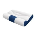 thumbnail image 1 of Almohada de cuello cervical para dormir cómodo para dormir la cama ergonómica almohada de almohada para almohada para el dormitorio de apartamentos en Azul, 1 of 8