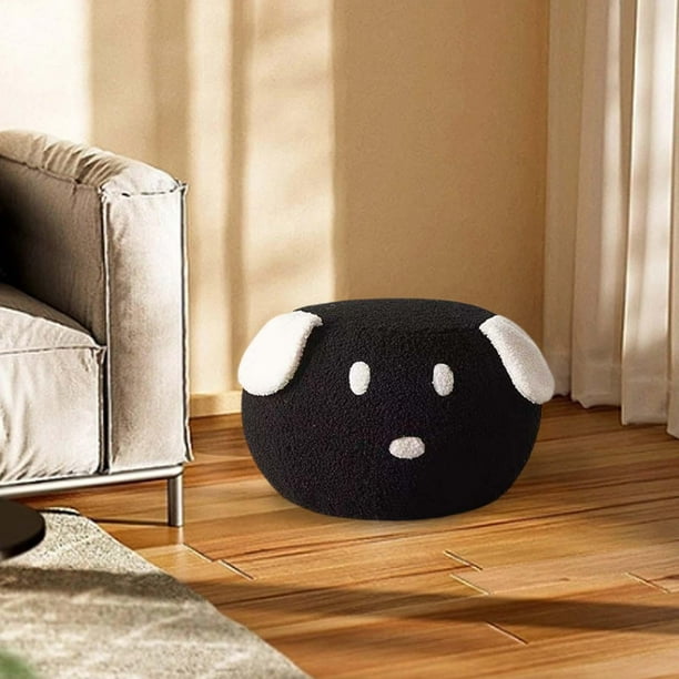 Animal Footstool Pouffe Footstool Decorative Sofa Footrest with Soft