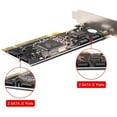 thumbnail image 4 of 2 set 4 Ports PCI SATA Controller Internal Expansion Card with Two Sata Cables, 4 of 6