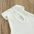 thumbnail image 4 of Débardeur Sans Manches à Col Roulé en Tricot pour Bébé Fille Short en Cuir PU, 4 of 6