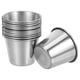 thumbnail image 1 of 12pcs vasos de chupito de acero inoxidable vaso portátil para beber bebidas espirituosas copas de vino sostenedor de salsa (45 ml), 1 of 8