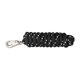 thumbnail image 1 of Cuerda de de caballo con gancho de presión para caballo de entrenamiento líder, mascota u oveja Correa de caballo Cuerda de rienda 3M Cuerda de Negro, 1 of 8