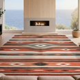 thumbnail image 2 of Design&I 5'x7' Ultra Soft Area Rug, Assorted Door Boho Southwestern Stripe Vintage Bands Mongolian None Fluffy Washable Non Shedding for Bedroom Living Room Home Office, 2 of 7