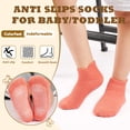 thumbnail image 3 of HYCLES 15 Pairs Toddler Socks, Kids Grip Socks for 6-12 Month 1-7 Years Non Slip Ankle Sock for Baby Boys Girls, 3 of 7