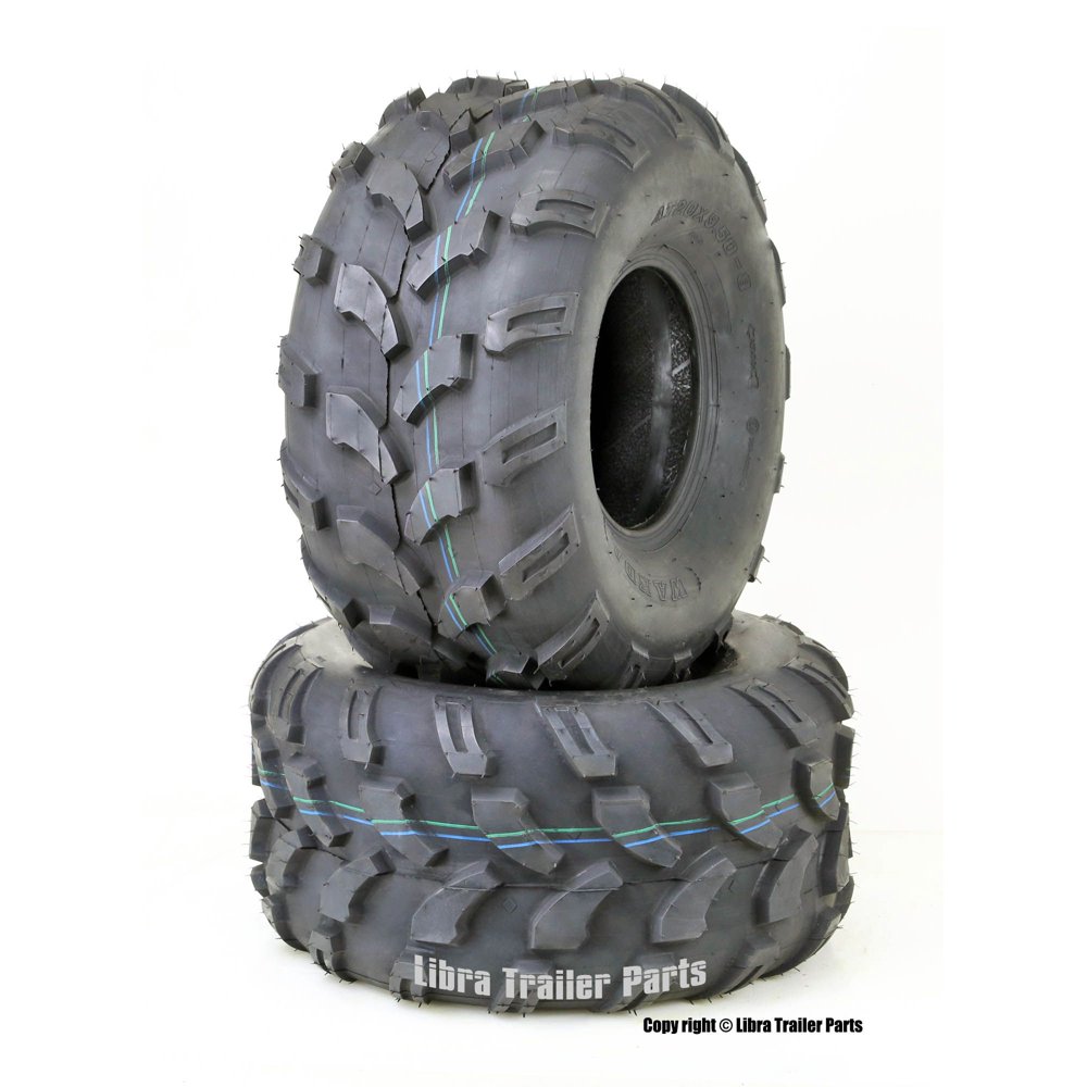 Set of 2 WANDA ATV Tires 20X9.58 20X9.5X8 4PR