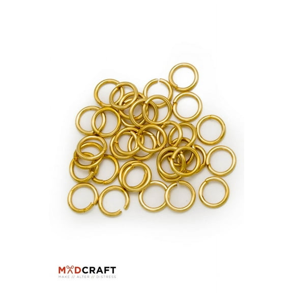 MADcraft - Chain Rings Brass (size: M )